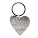 image 2 of Something Different You Are Loved Heart Keyring - Red - One Size