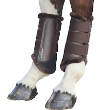 ARMA SupaFleece Horse Brushing Boots - Black - X Full