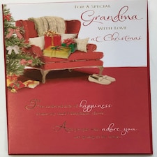 Grandma Traditional Christmas Card