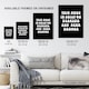 image 3 of Home Built On Sarcasm And Dark Humour Funny Wall Art Print 12x16 In