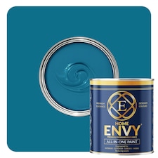 ENVY All-in-One Paint - High Coverage Multi Surface Paint for Walls, Wood & Furniture - Blue Sea Heritage - 5L - Matt