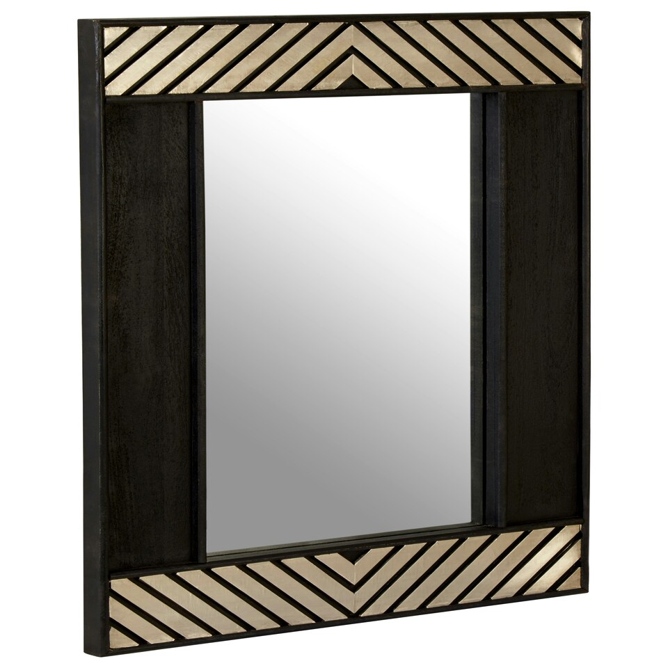 image 1 of Interiors by Premier Black Wall Mirror Black