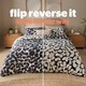 image 7 of Silentnight Coverless 10.5 Tog Duvet and Pillowcase Set, Leaf Print Blue | Single
