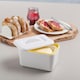 image 8 of Zeal Melamine Insulated Butter Dish with Lid Red | Red