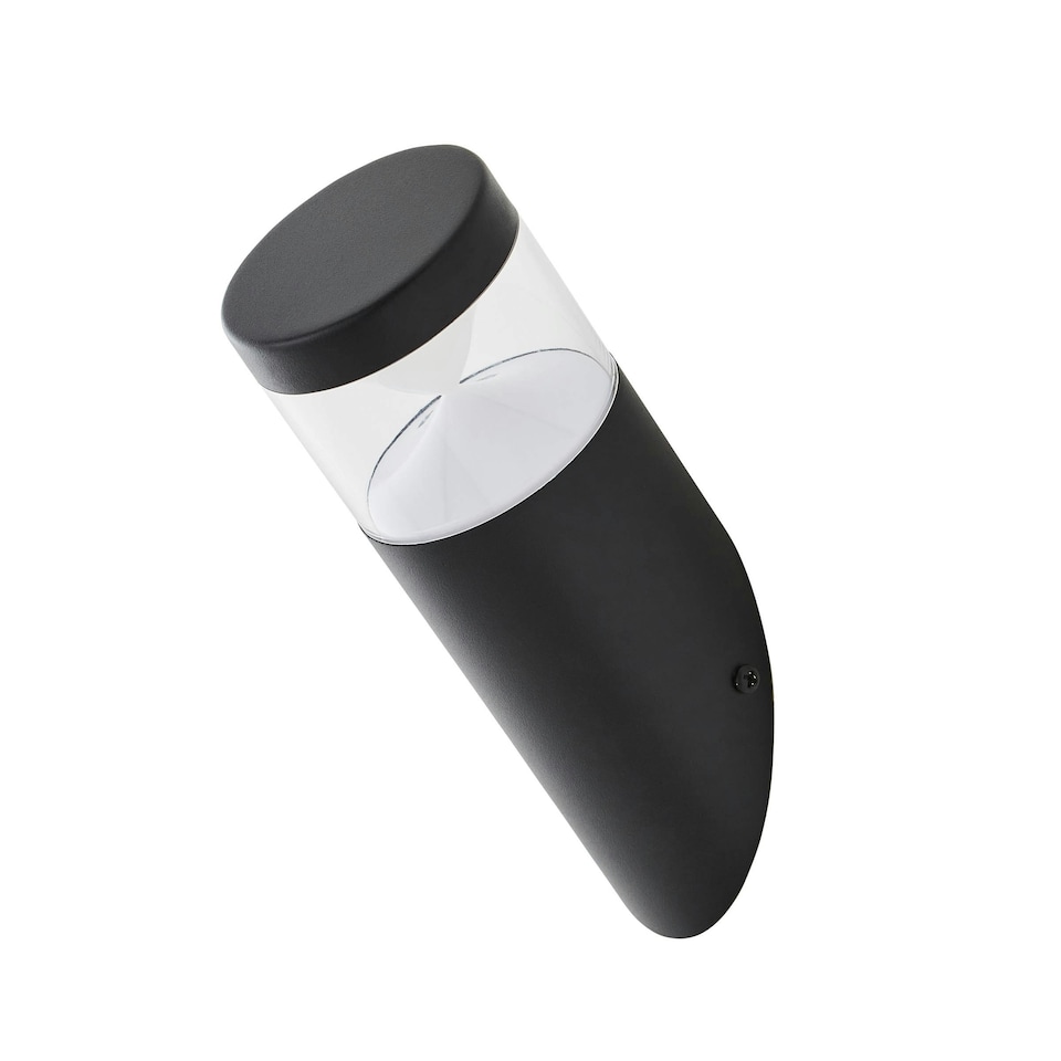 image 1 of BHS Asher Outdoor Wall Light, Black