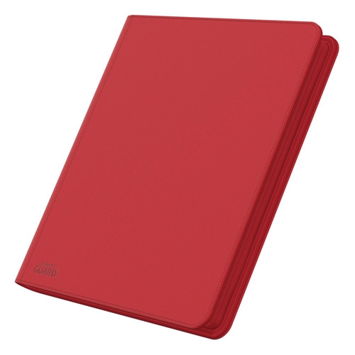 Ultimate Guard Zipfolio 480 - 24-Pocket XenoSkin (Quadrow) - Red - Brand New