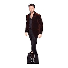 Aaron Taylor-Johnson Brown Jacket Lifesize Cardboard Cutout 181cm