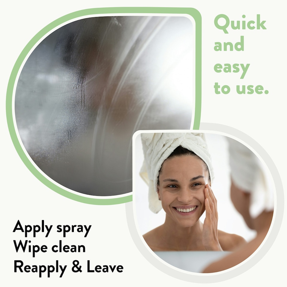 image 1 of Glean Glass Mirror Anti-Fog Cleaner