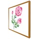 image 4 of Rose print (Picutre Frame) Black | XS
