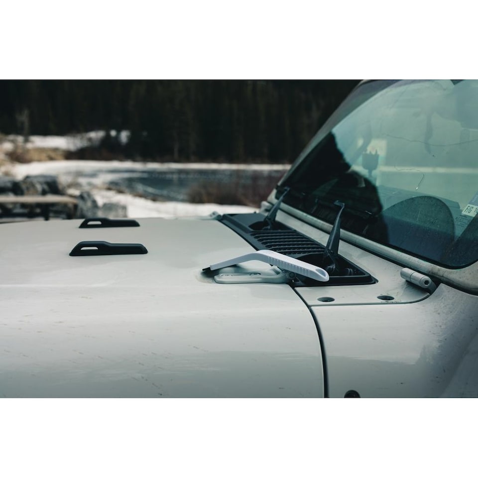 image 1 of XD Collection Polard Recycled Plastic 3 in 1 Car Ice Scraper | White | White | One Size | 1