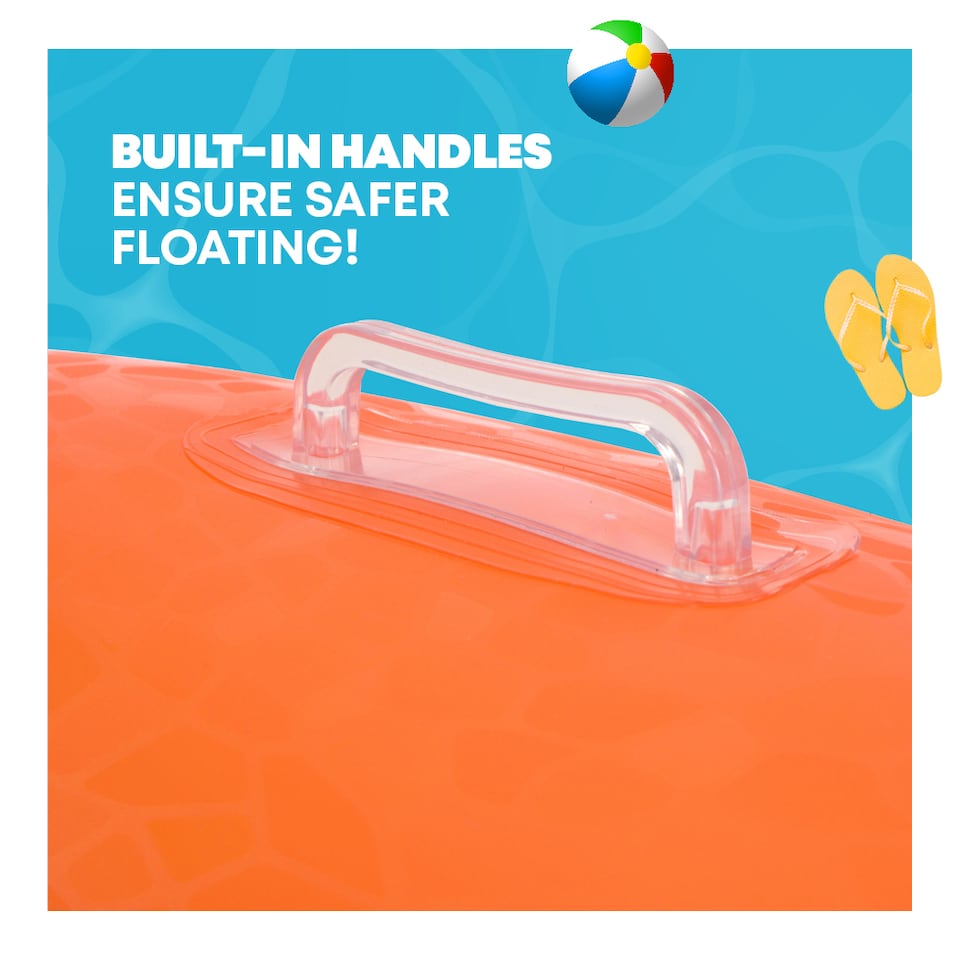 image 1 of SPLASH Inflatable Swim Ring for Pool and Beach Use