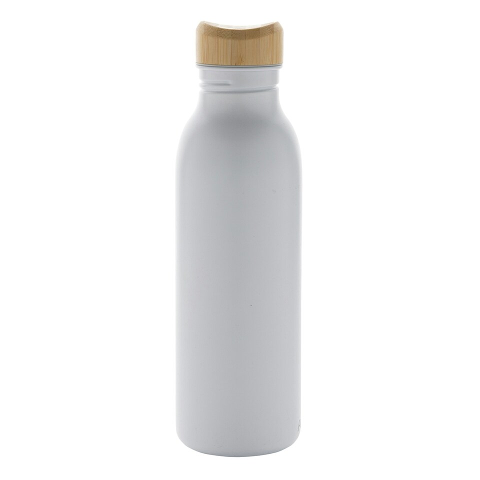 image 1 of Avira Alcor Bamboo 600ml Water Bottle - White - One Size White | One Size