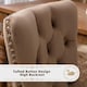 image 8 of Romsey Set of 2 Modern Velvet Dining Chairs with Knocker Ring