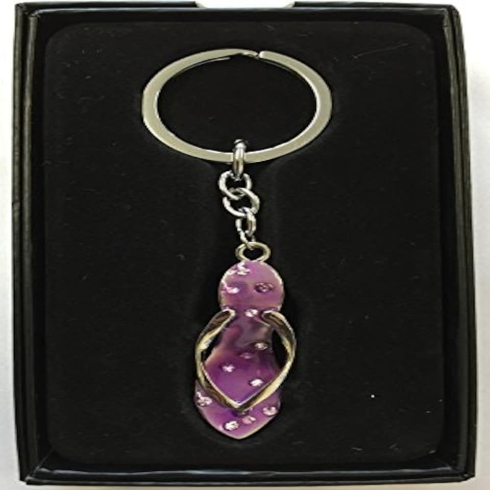 image 1 of Bling Keyring High Heel Pink Diamante Shoe