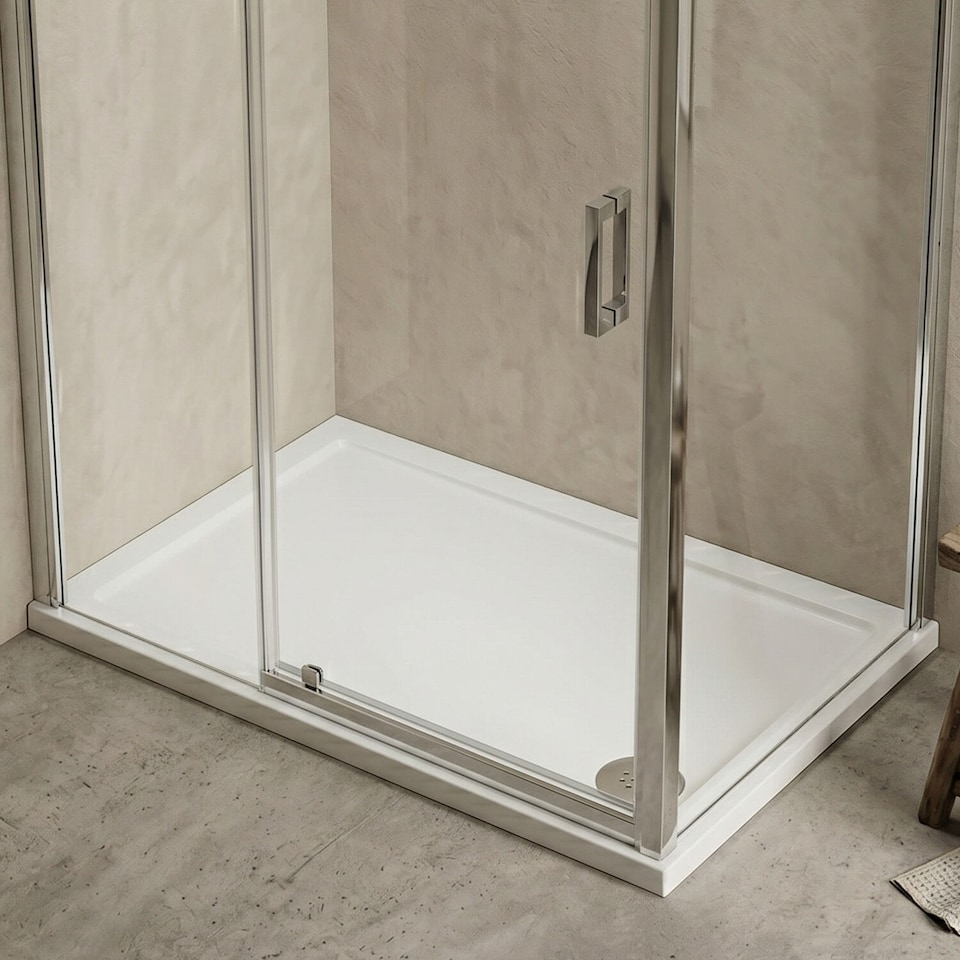image 1 of Balterley Premium Rectangular Shower Tray | White | White | 1