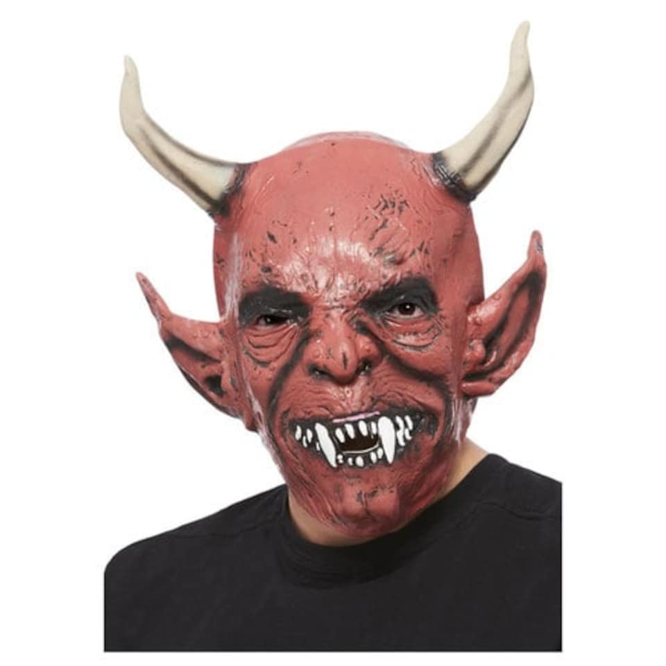 Devil Demon Halloween Unisex Fancy Dress Face Mask