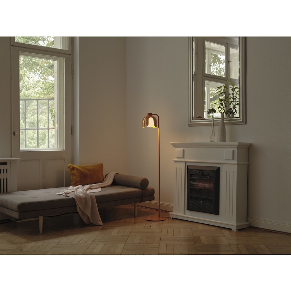 Osram Decor Corolle Floor Lamp E27 Orange Modern Designer Standing