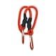 image 2 of 24" 60cm Bungee Rope with Carabiner Clips Cords Elastic Tie Down Fasteners 2pc