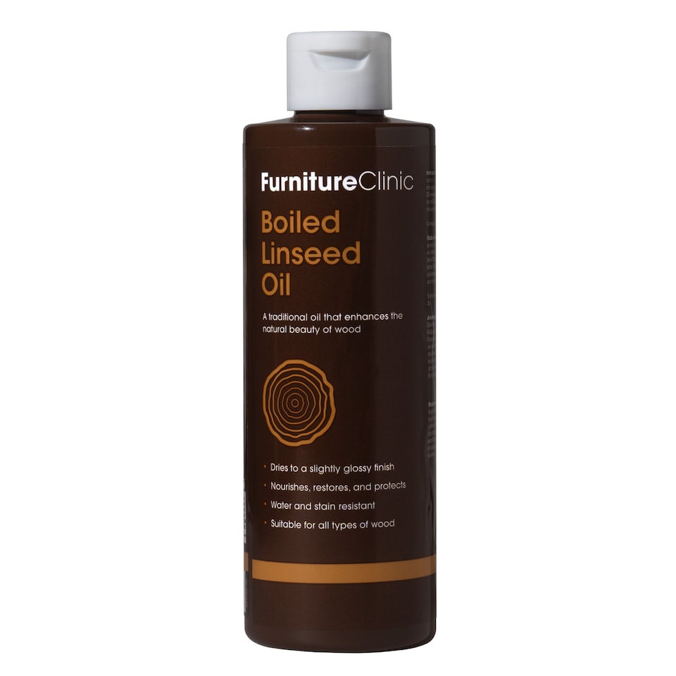 image 1 of Boiled Linseed Oil for Wood 500ml - Premium Oil to Enhance, Seal & Protect The Natural Beauty of Oak, Pine & Other Wood with a Glossy Finish