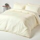 image 4 of Homescapes Cream Egyptian Cotton Fitted Sheet 200 TC, King | Cream | King