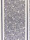 image 3 of White Plain Textured Voile Louvre Vertical Pleated Window Blind Panel - 72" x 48"