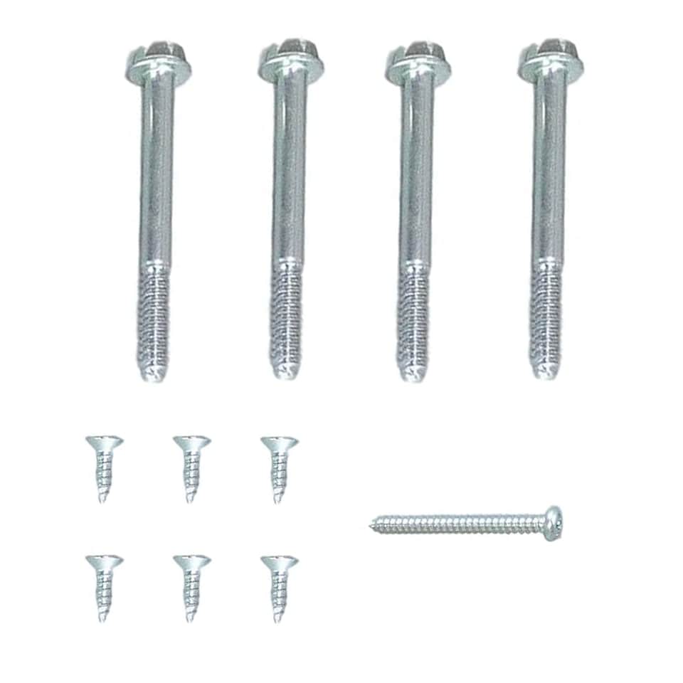 image 1 of SPARES2GO Integrated Door Hinge Fixing Kit for Candy CBD CBD4 CBD5 CBWD CBWM Washing Machine