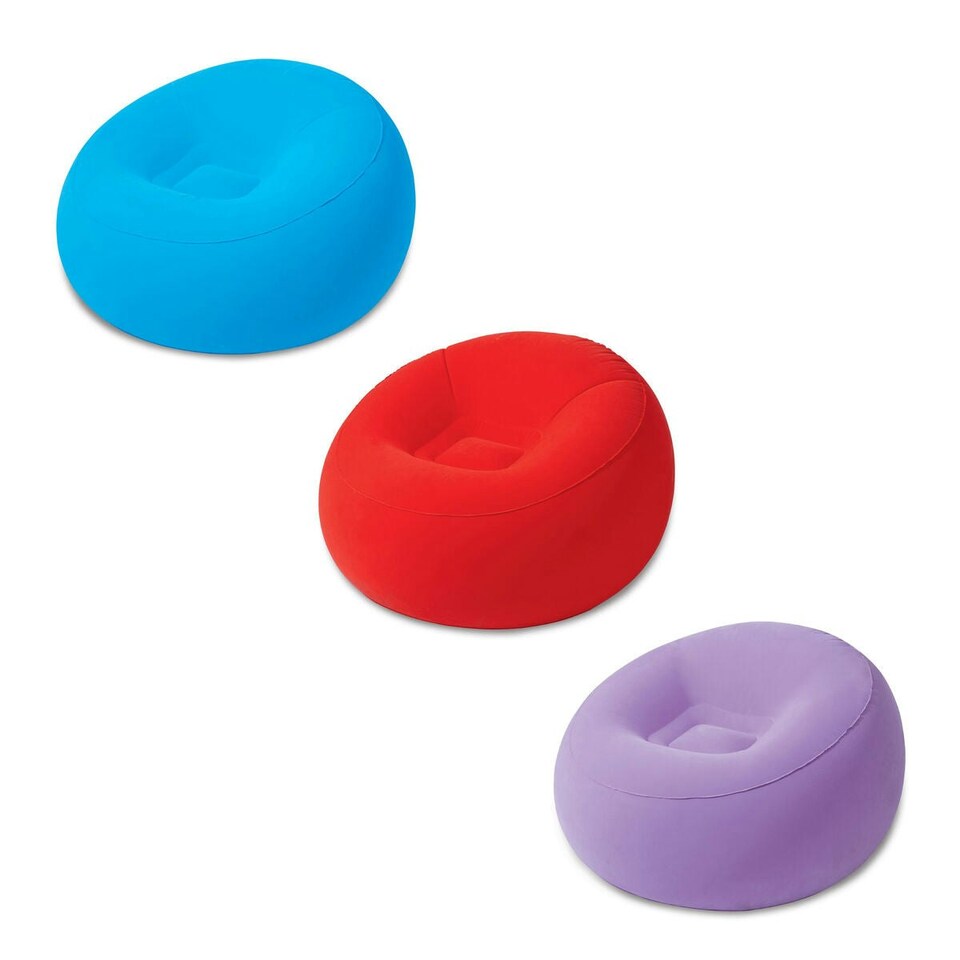 image 1 of Inflatable Armchair Bestway Fashion 112 x 112 x 66 cm 122 x 122 x 66 cm