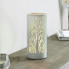 Mason White Touch Table Lamp White