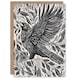 image 1 of Wild Flight Magic Gothic Raven Him Her Birthday Card