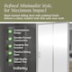 image 4 of Balterley Sliding Shower Suite with Safety Glass Door, Side Panel & Tray in | Silver | Chrome | 3