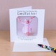 image 3 of Personalised Godparents Photo Upload Coaster Card Godmother Thank You