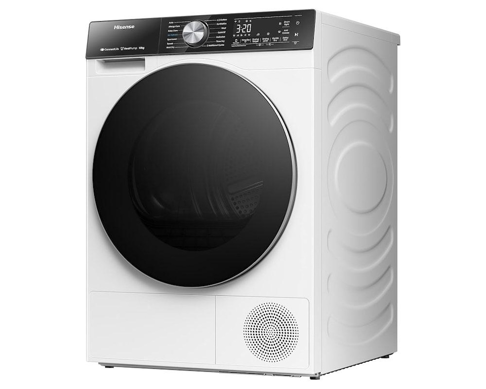 image 1 of Hisense Series 5 DH5S102BW 10KG A+++ White Freestanding Heat Pump Tumble Dryer