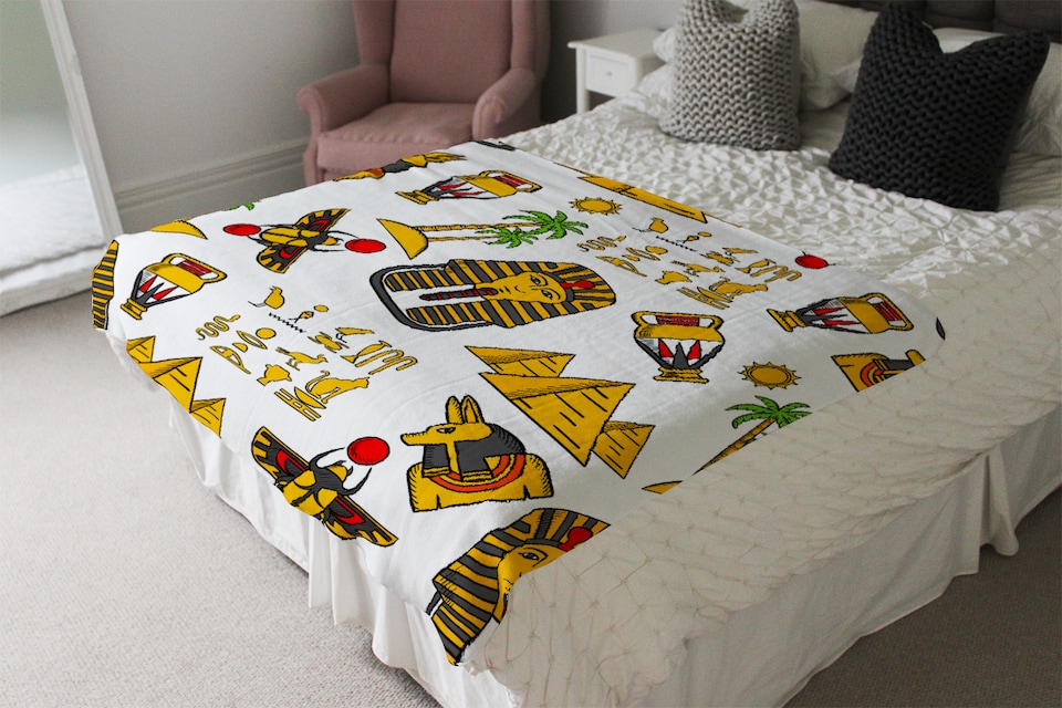 image 1 of Egypt Blanket | Multi