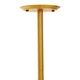 image 3 of Interiors by Premier Brass Finish Metal Pendant Light, Luxe Contemporary Ceiling Light With 12 Bulb Holders