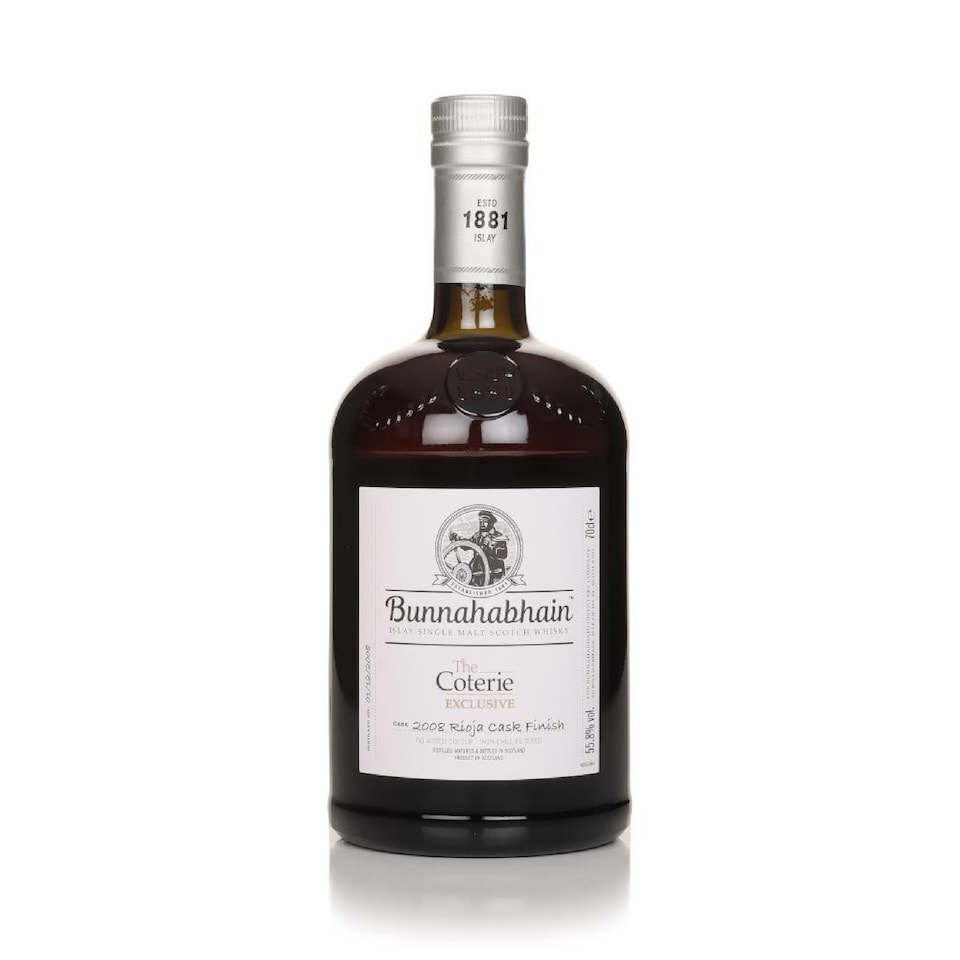 image 1 of Bunnahabhain 2023 Coterie Exclusive - 2008 Rioja Cask Finish | Clear
