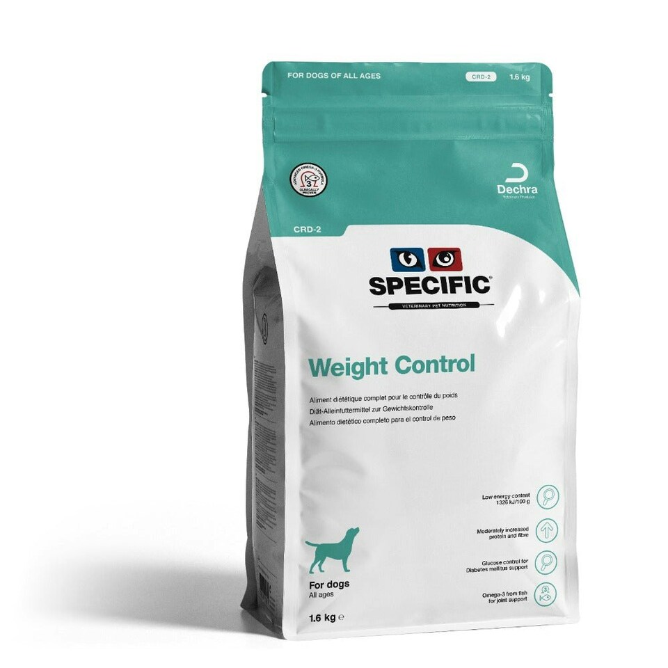 image 1 of Dechra Specific CRD-2 Weight Control Dry Dog Food - 1.6kg