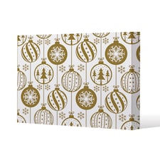 Christmas baubles (canvas) / 152 x 101 x 4cm | Multi