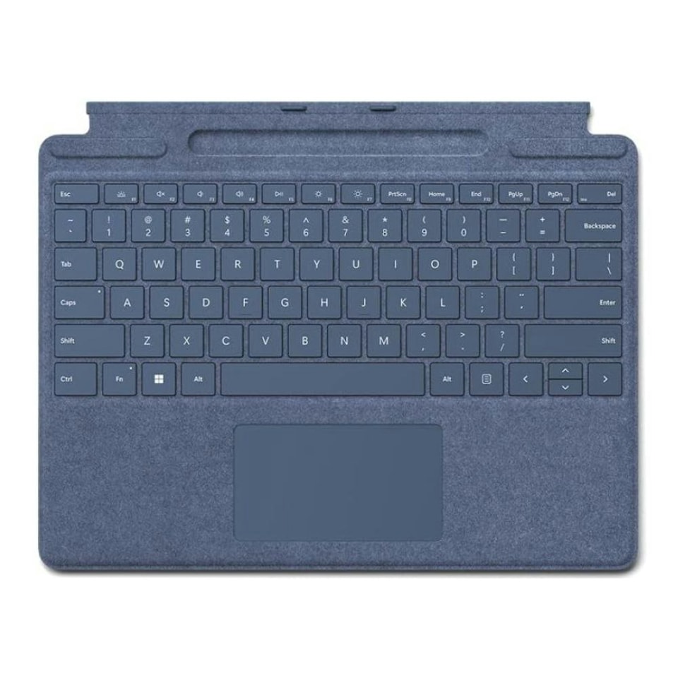 Microsoft Surface Pro Signature Blue Keyboard - English Keyboard Layout