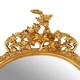 image 4 of Interiors by Premier Gold Finish Round Wall Mirror Gold