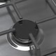 image 2 of SIA SSG302SS 30cm Stainless Steel Compact Domino Gas Hob With Cast Iron Supports
