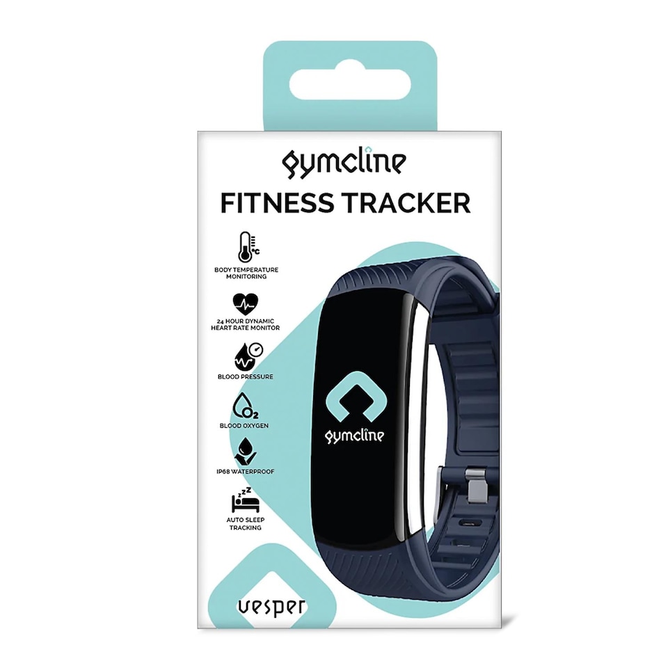 image 1 of Gymcline Vesper Fitness Tracker with Body Temperature Monitoring, Navy