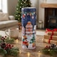 image 4 of Christmas Metal Storage Mini Tins Set Nesting Stacking Containers Festive Design | Multi | Blue