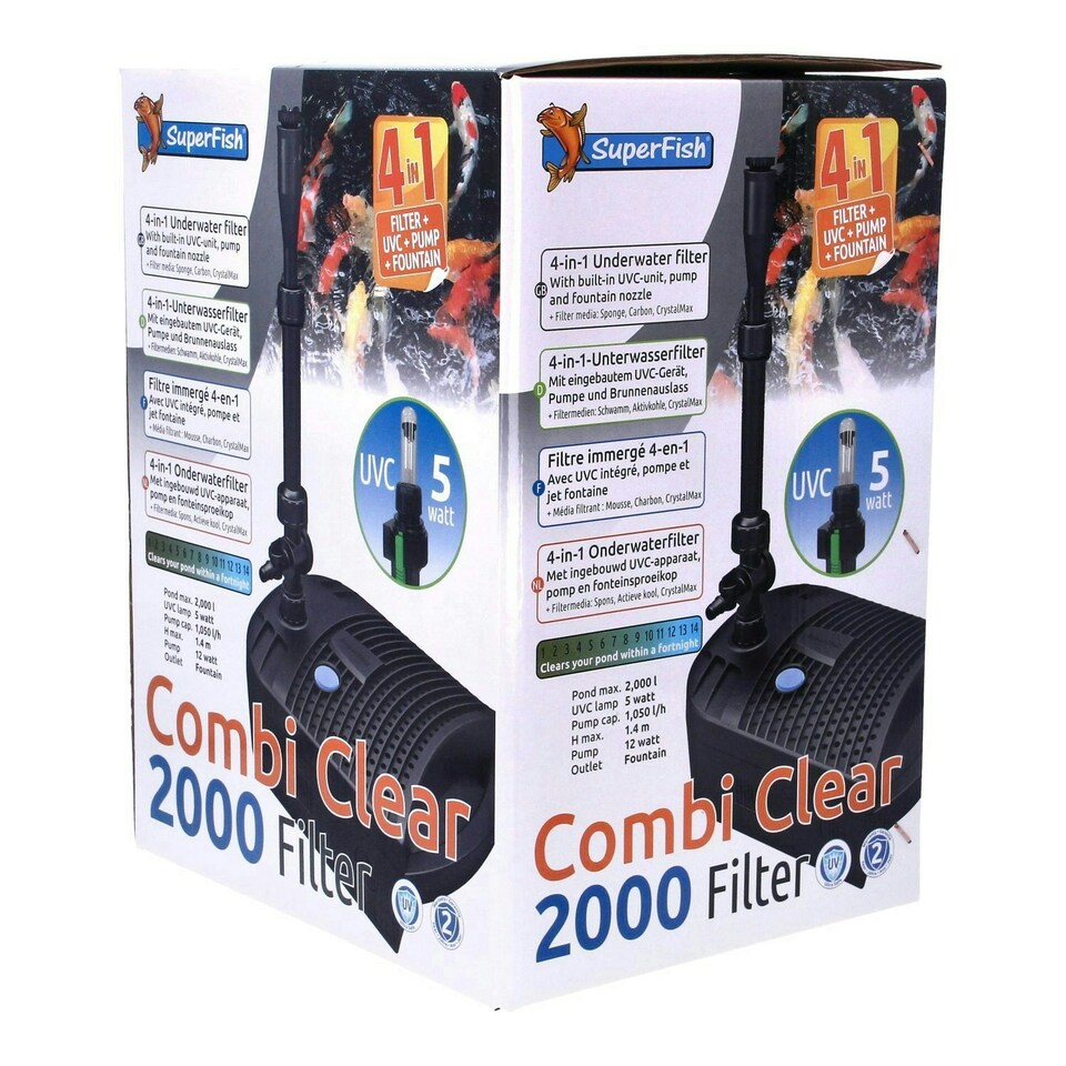 image 1 of Superfish Combi Clear Filter 2000