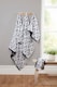image 3 of Helix Cotton Bath Towels Set Of 2 | Black | Bath towel | 2
