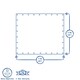 image 2 of Blackspur Waterproof Tarpaulin - 18ft x 24ft - Blue
