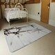 image 3 of Japanese painting of bamboo (Rug) White | L