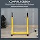image 4 of HOMCOM Dip Station Chin Up Parallel Bars Pull Up Power Tower Home Gym Workout