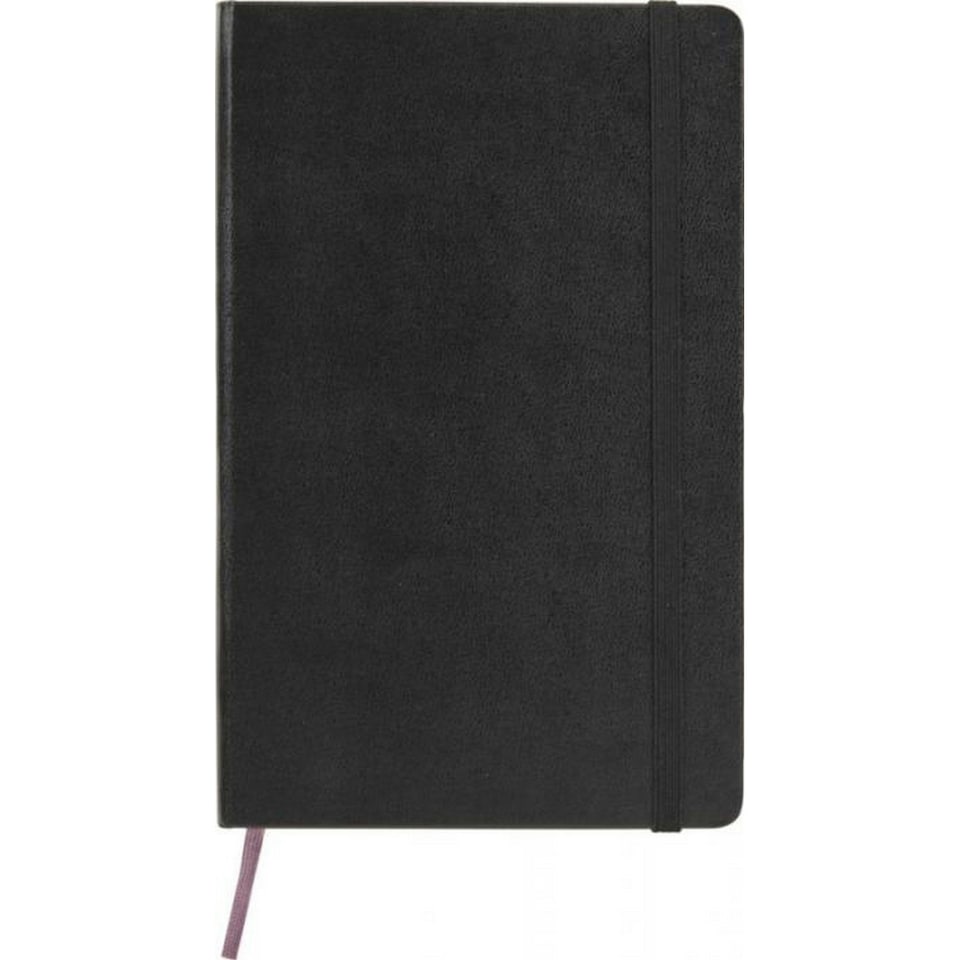 image 1 of Moleskine Classic L Hard Cover Squared Notebook - Solid Black - One Size