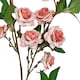 image 3 of Pack of 6 x 90cm Artificial Pink Rose Stem