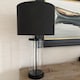 image 3 of Adelia Black & Glass Table Lamp